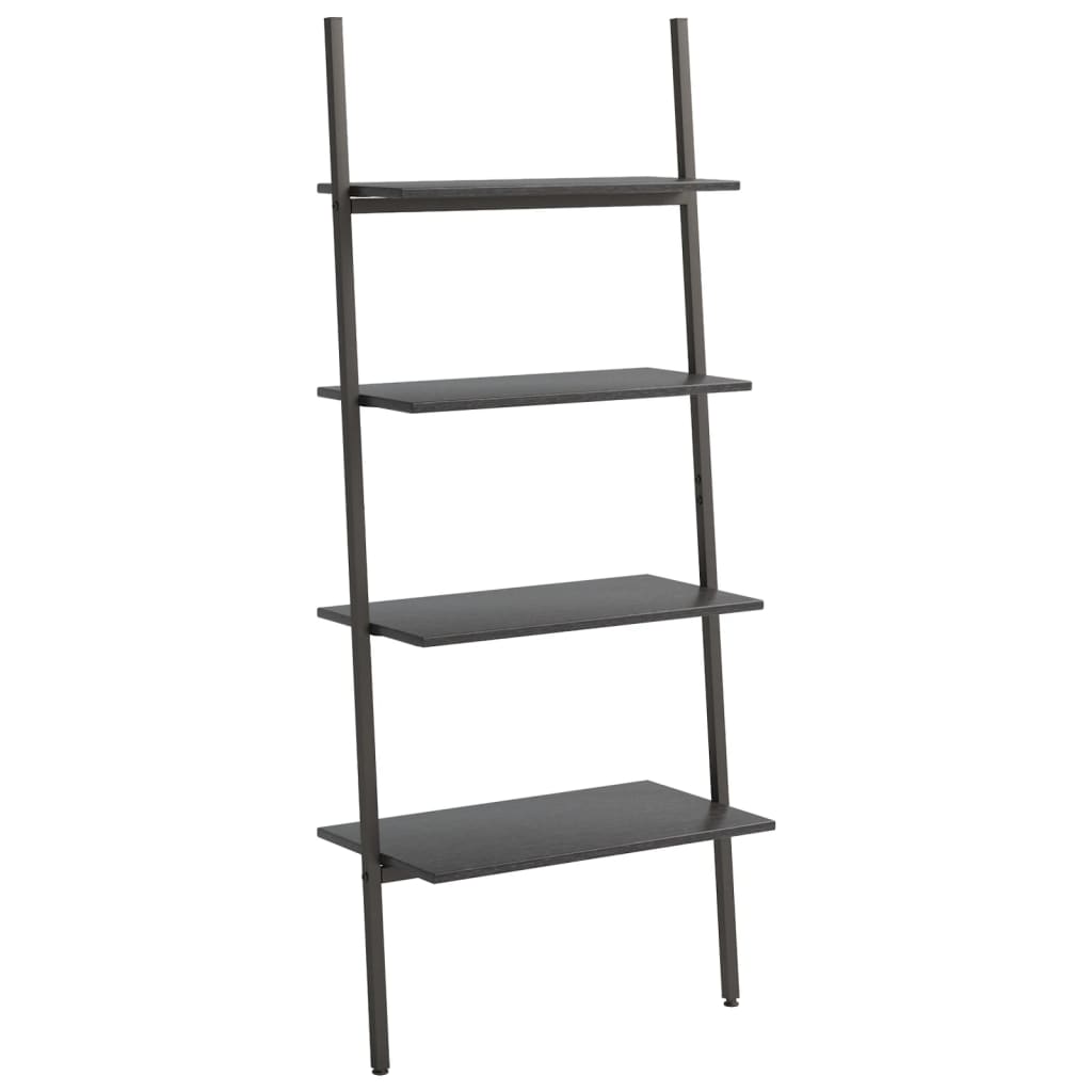 Scaffale Pendente a 4 Livelli Nero 64x34x150,5cm cod mxl 47345