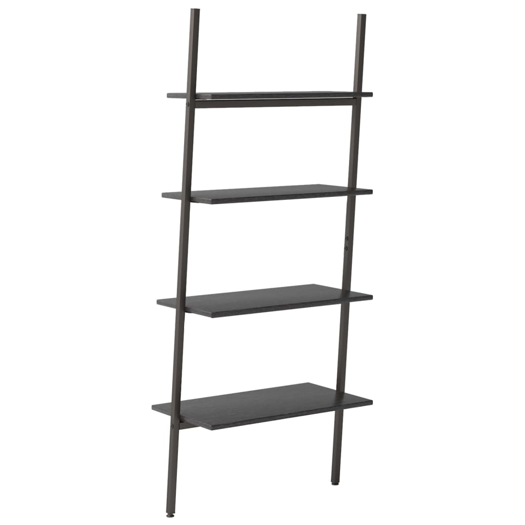 Scaffale Pendente a 4 Livelli Nero 64x34x150,5cm cod mxl 47345