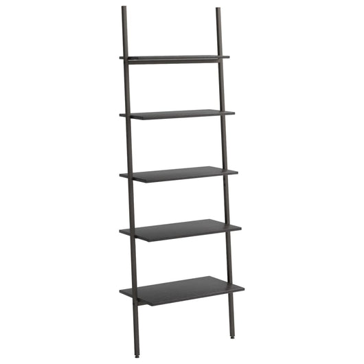 Scaffale Pendente a 5 Livelli Nero 64x34x185,5 cm cod mxl 14739