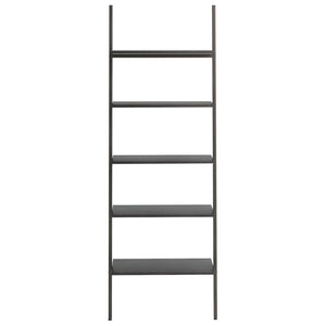 Scaffale Pendente a 5 Livelli Nero 64x34x185,5 cm cod mxl 14739