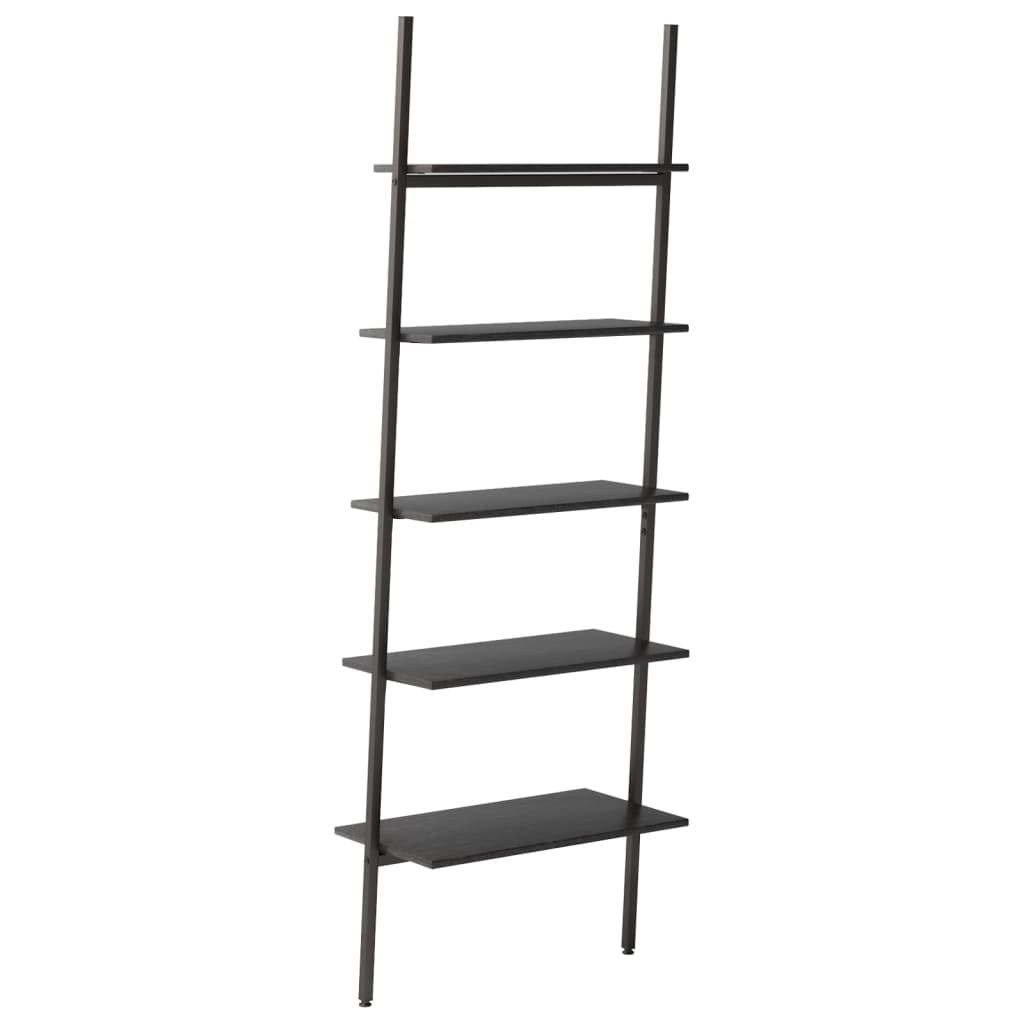 Scaffale Pendente a 5 Livelli Nero 64x34x185,5 cm cod mxl 14739