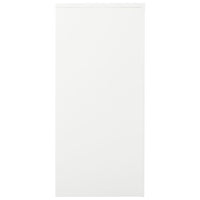 Armadio con Ante Scorrevoli Bianco 90x40x90 cm in Acciaio cod mxl 68752