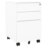 Schedario Mobile Bianco 39x45x60 cm in Acciaio cod mxl 65085