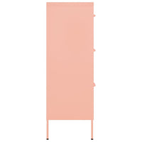 Cassettiera Rosa 80x35x101,5 cm in Acciaio cod mxl 47588