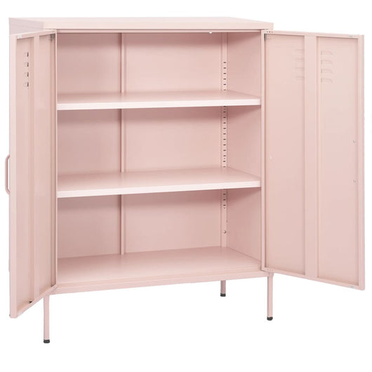 Armadietto Rosa 80x35x101,5 cm in Acciaio cod mxl 48884