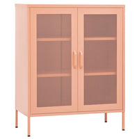 Armadietto Rosa 80x35x101,5 cm in Acciaio cod mxl 47661