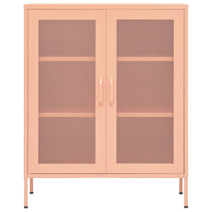 Armadietto Rosa 80x35x101,5 cm in Acciaio cod mxl 47661