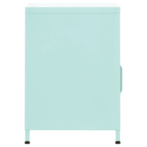 Comodino Menta 35x35x51 cm in Acciaio 336221