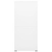 Armadio Classificatore Bianco 46x62x133 cm in Acciaio 336278