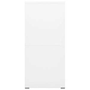 Armadio Classificatore Bianco 46x62x133 cm in Acciaio 336278