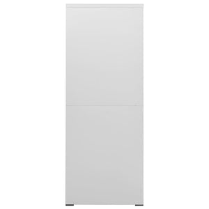 Armadio Classificatore Grigio Chiaro 46x62x164 cm in Acciaio 336283