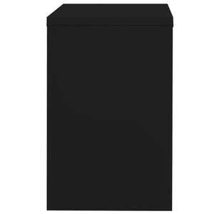 Armadio Classificatore Nero 90x46x72,5 cm in Acciaio 336288