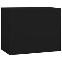 Armadio Classificatore Nero 90x46x72,5 cm in Acciaio 336288