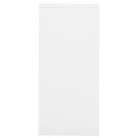 Armadio Classificatore Bianco 90x46x103 cm in Acciaio cod mxl 70828