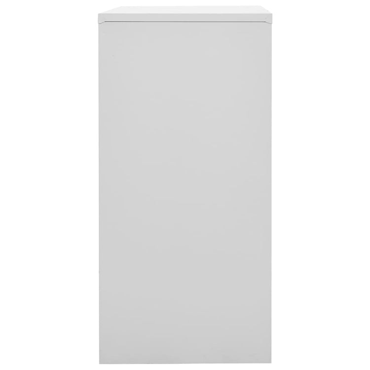 Armadietto a Chiave Grigio Chiaro e Verde 90x45x92,5 cm Acciaio cod mxl 46501