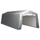 Tenda Capannone 300x900 cm Grigio Acciaio 