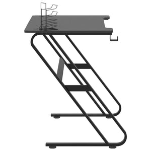 Scrivania da Gaming con Gambe a ZZ Nera 110x60x75 cm cod mxl 71196