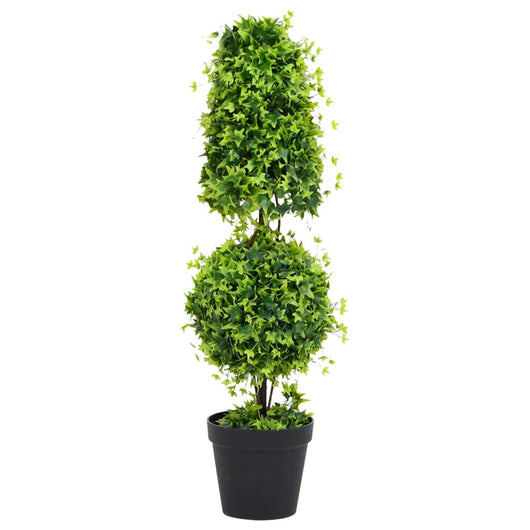 Pianta di Bosso Artificiale con Vaso Verde 100 cm cod mxl 75544