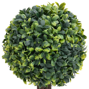 Piante di Bosso Artificiale 2 pz a Sfera con Vaso Verde 56 cm 336517