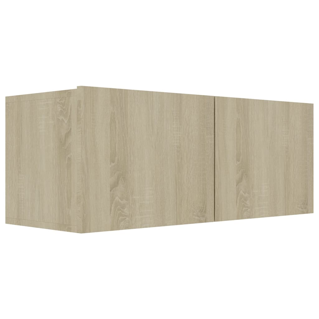 Mobili TV 4 pz Rovere Sonoma 80x30x30 cm in Truciolato 3078955