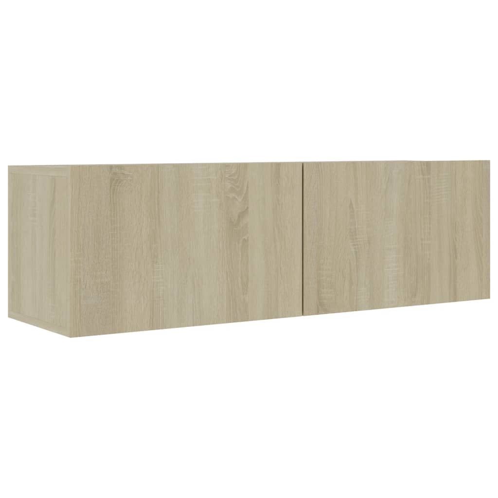 Mobili TV 4 pz Rovere Sonoma 100x30x30 cm in Truciolato