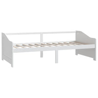 Divano Letto a 3 Posti Bianco Legno Massello di Pino 90x200cm cod mxl 59215