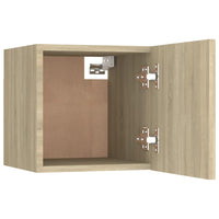 Comodino Rovere Sonoma 30,5x30x30 cm in Truciolato cod mxl 31023