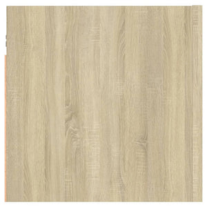 Comodino Rovere Sonoma 30,5x30x30 cm in Truciolato cod mxl 31023