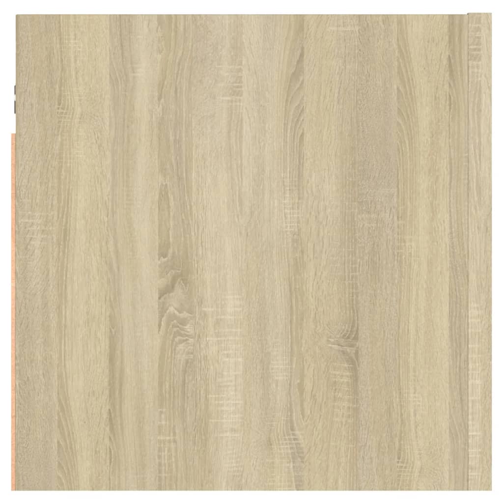 Comodino Rovere Sonoma 30,5x30x30 cm in Truciolato 3079715