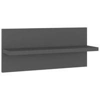 Mensole a Muro 2 pz Grigie 40x11,5x18 cm in Truciolato cod mxl 33601