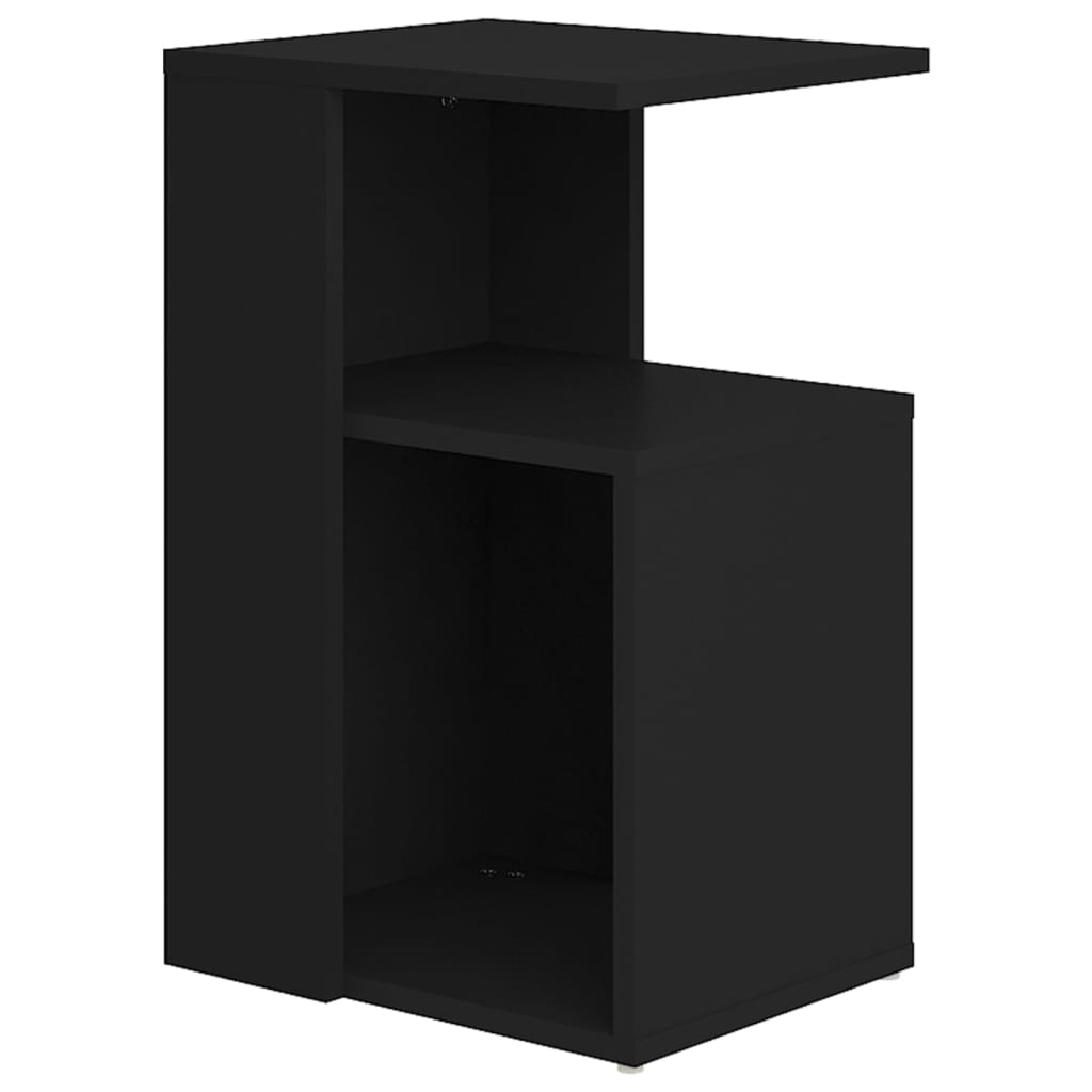 Tavolino Nero 36x30x56 cm in Truciolato cod mxl 48087