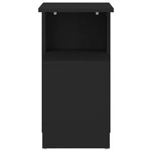 Tavolino Nero 36x30x56 cm in Truciolato cod mxl 48087