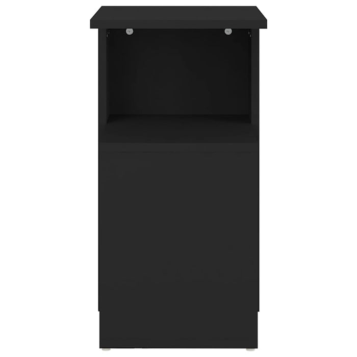 Tavolino Nero 36x30x56 cm in Truciolato cod mxl 48087