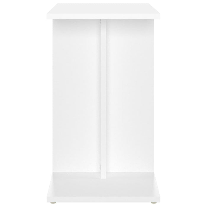 Tavolino Bianco 50x30x50 cm in Legno Multistrato