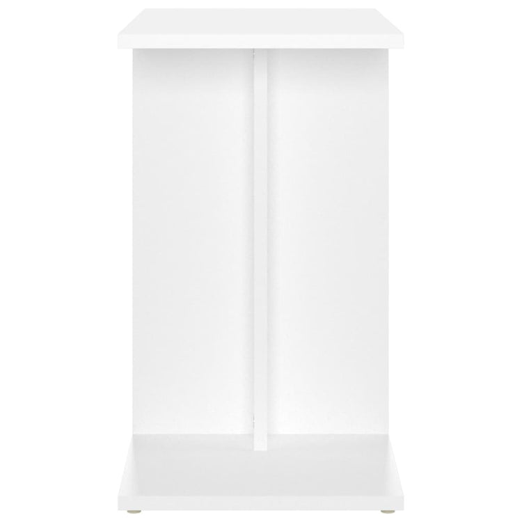 Tavolino Bianco 50x30x50 cm in Legno Multistrato