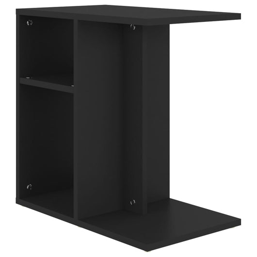 Tavolino Nero 50x30x50 cm in Truciolato cod mxl 10194