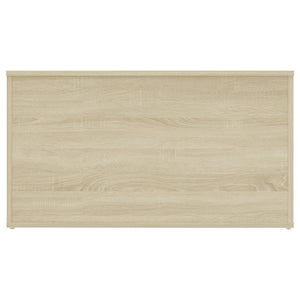 Cassapanca Rovere Sonoma 84x42x46 cm in Legno Ingegnerizzato cod mxl 48471