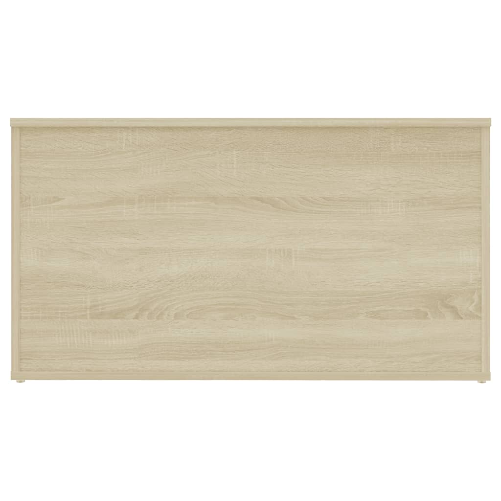 Cassapanca Rovere Sonoma 84x42x46 cm in Legno Ingegnerizzato 803059