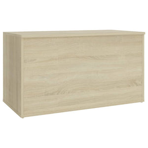 Cassapanca Rovere Sonoma 84x42x46 cm in Legno Ingegnerizzato cod mxl 48471