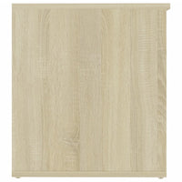 Cassapanca Rovere Sonoma 84x42x46 cm in Legno Ingegnerizzato cod mxl 48471