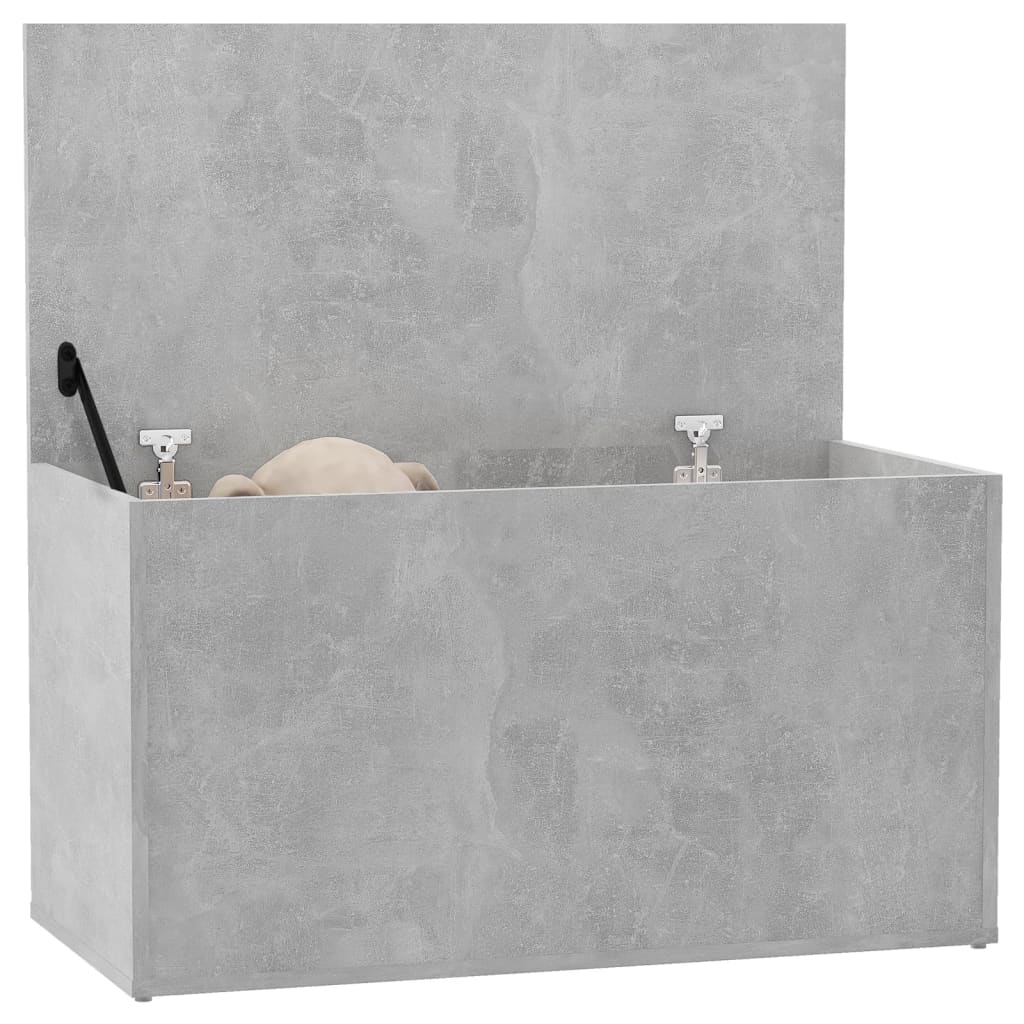 Baule Grigio Cemento 84x42x46 cm in Truciolato cod mxl 52249