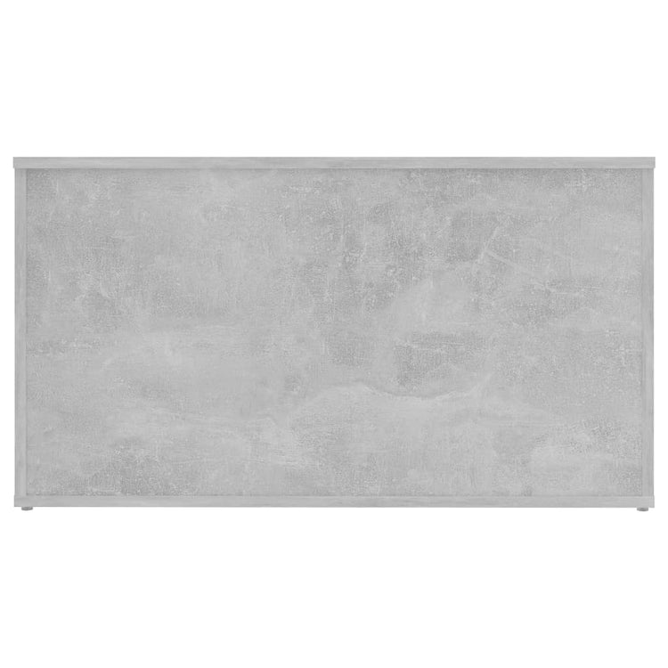 Baule Grigio Cemento 84x42x46 cm in Truciolato cod mxl 52249