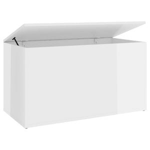 Baule Bianco Lucido 84x42x46 cm in Truciolato cod mxl 53900