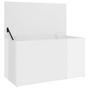 Baule Bianco Lucido 84x42x46 cm in Truciolato cod mxl 53900