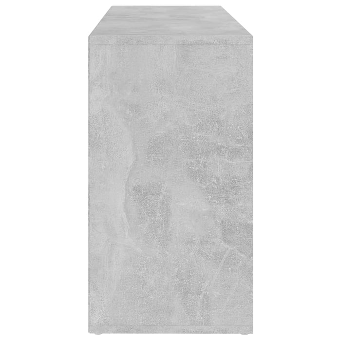 Scarpiera con Panchina Grigio Calcestruzzo 103x30x54,5cm Truciolato cod mxl 51340