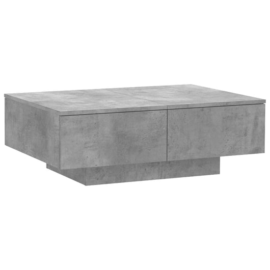 Tavolino da Salotto Grigio 90x60x31 cm in Truciolato cod mxl 10034