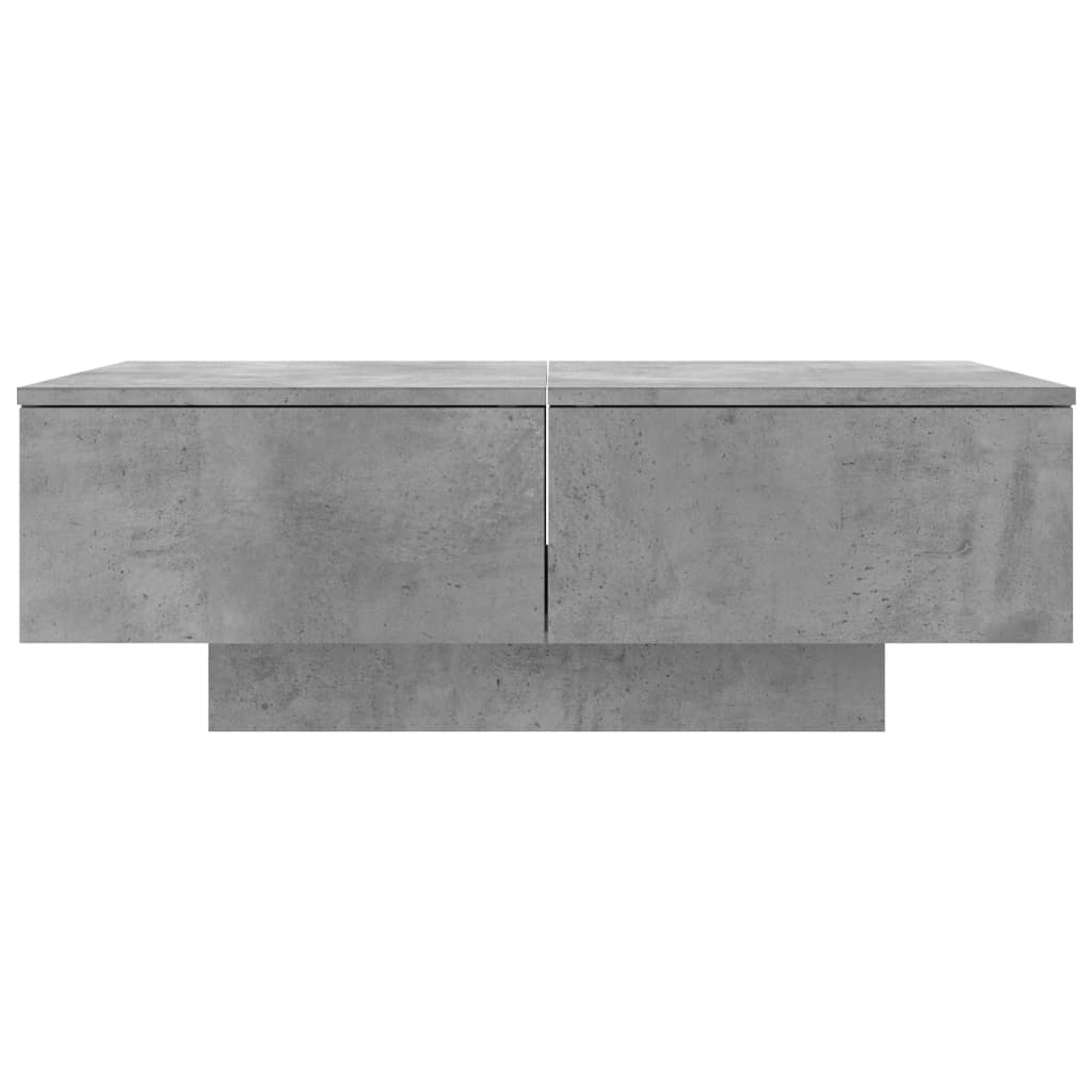 Tavolino da Salotto Grigio 90x60x31 cm in Truciolato 804179