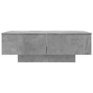 Tavolino da Salotto Grigio 90x60x31 cm in Truciolato 804179