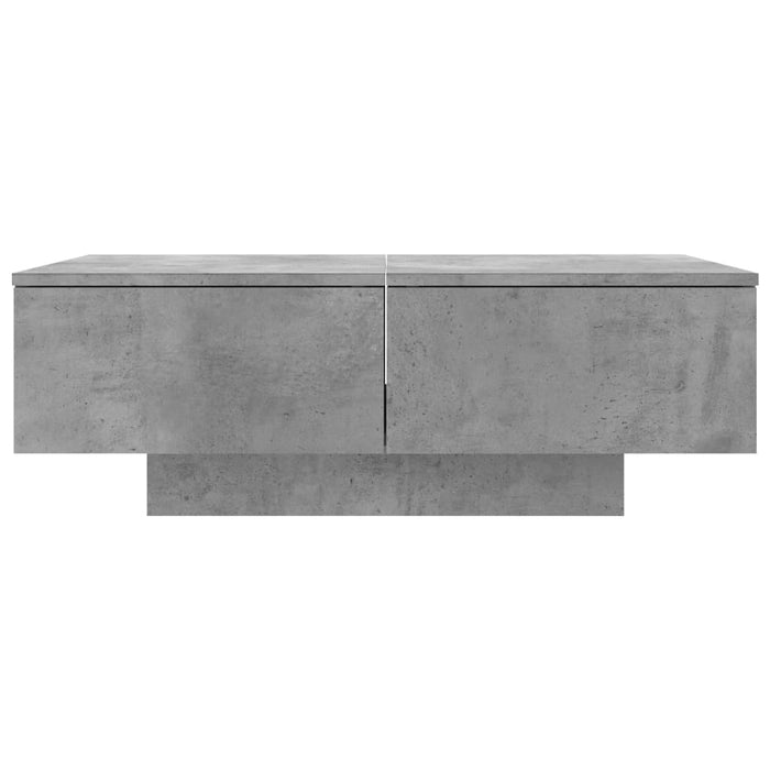 Tavolino da Salotto Grigio 90x60x31 cm in Truciolato 804179