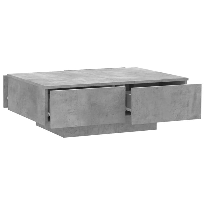 Tavolino da Salotto Grigio 90x60x31 cm in Truciolato 804179